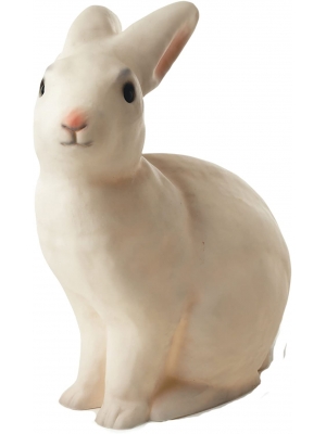 Egmont lámpara conejo blanco